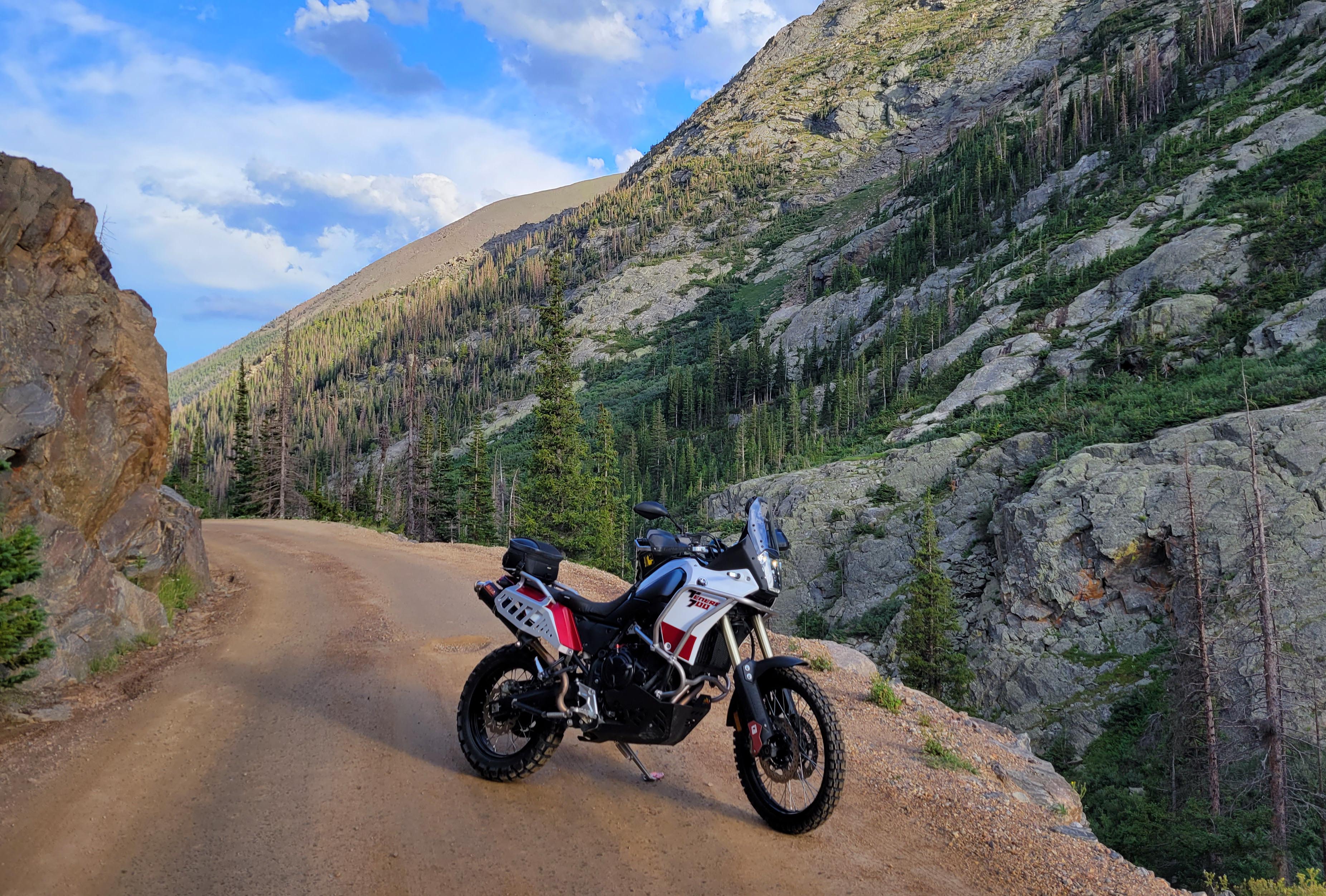Yamaha T7 Tenere 700 high desert canyon
