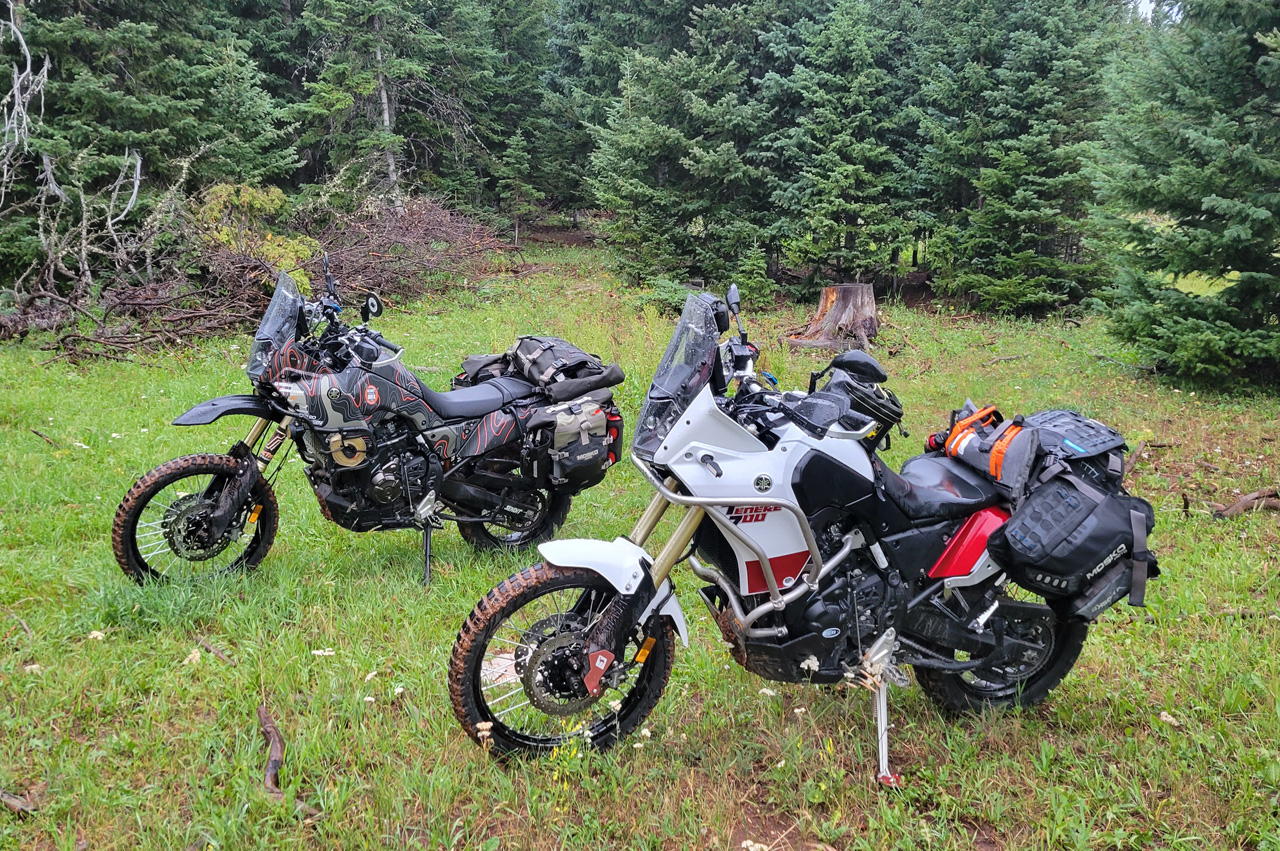 Yamaha T7 Tenere 700 wet wilderness adventure