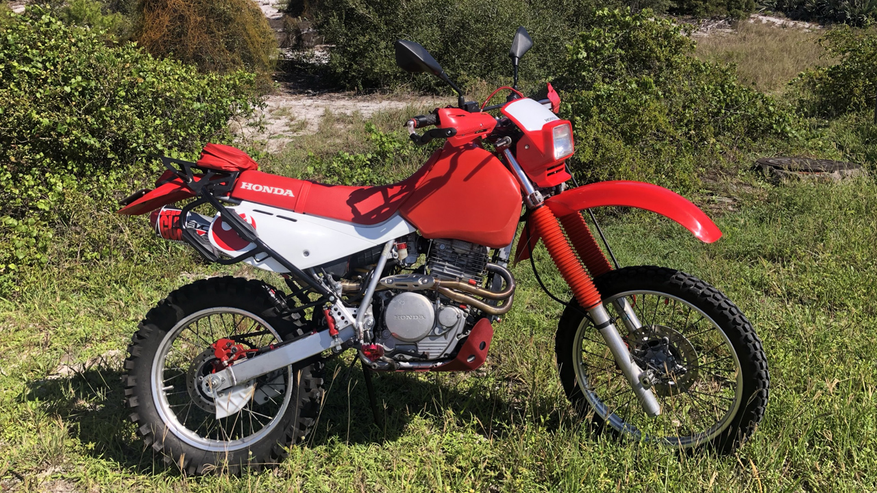 honda xr650l xr650 650l dual sport adventure motorcycle