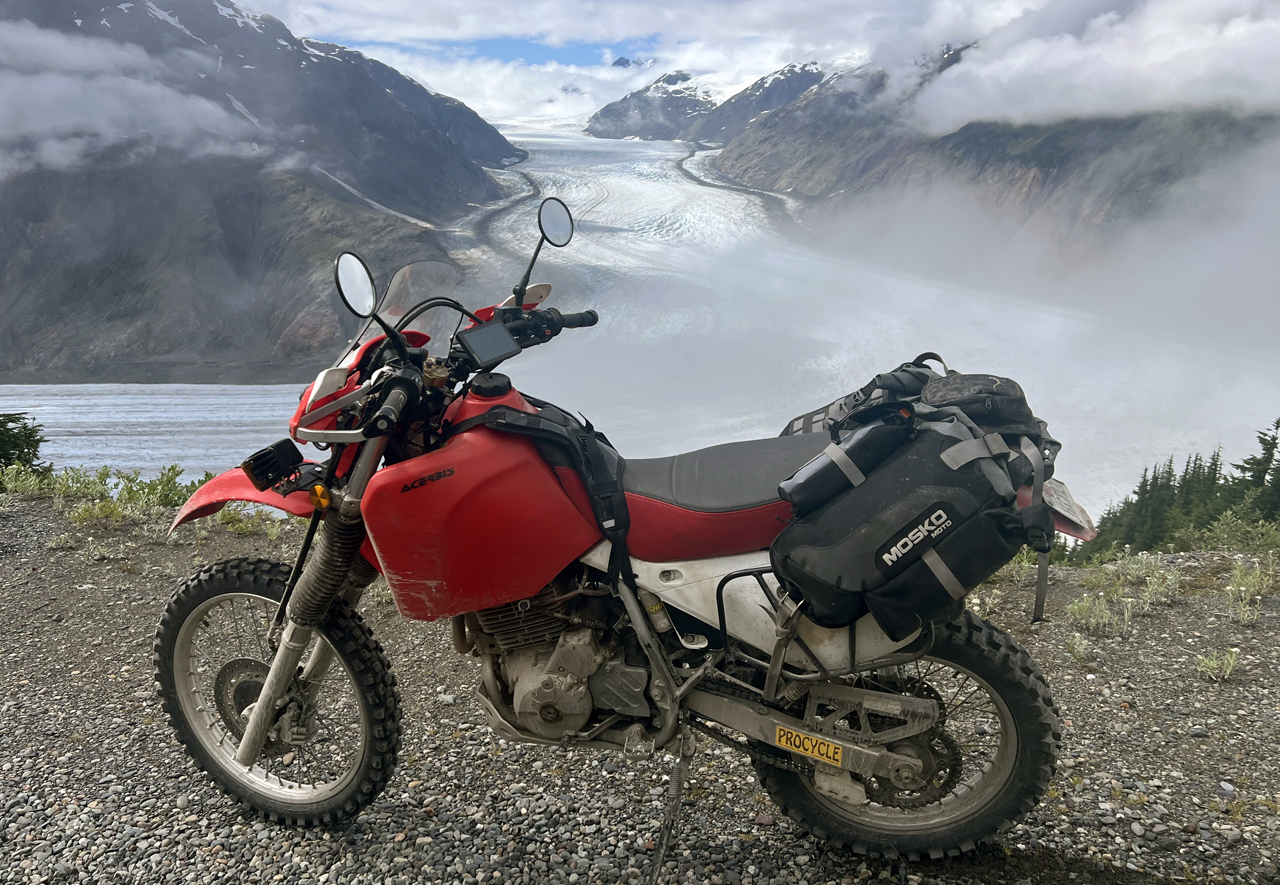 xr650l honda mountain top adventure