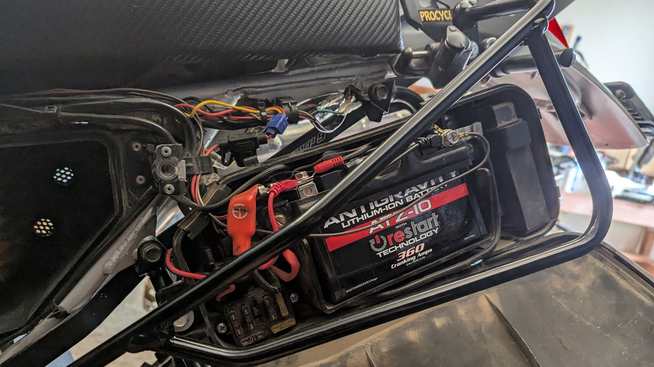 honda xr650l airbox cdi common problem
