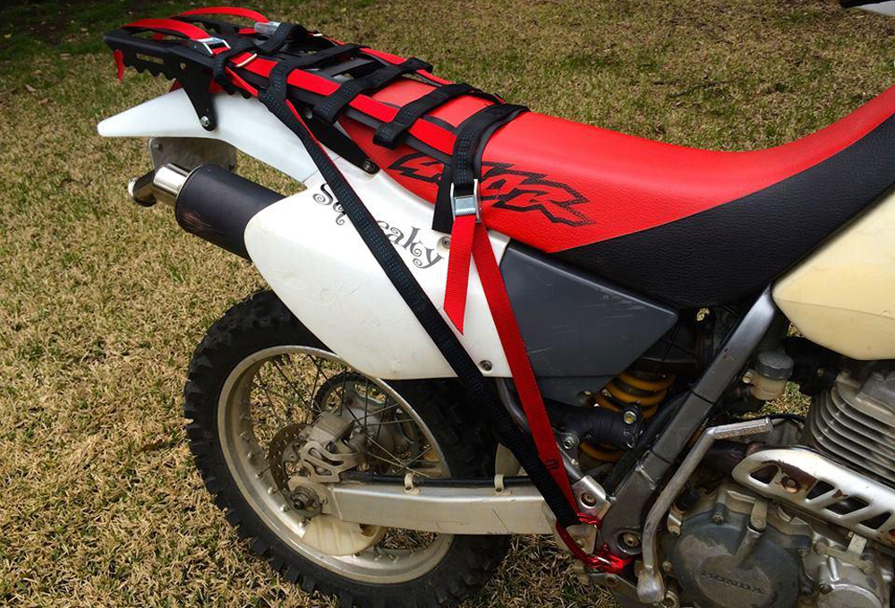 dual sport luggage rackless system gcag