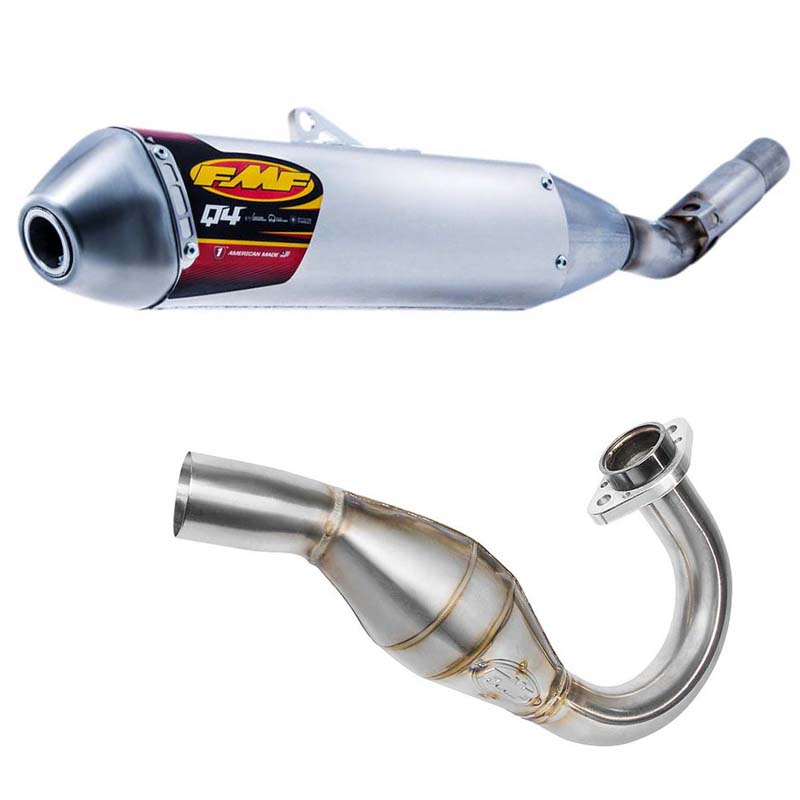 Exhaust System: FMF Q4 Muffler & Megabomb Headpipe | ProCycle.us