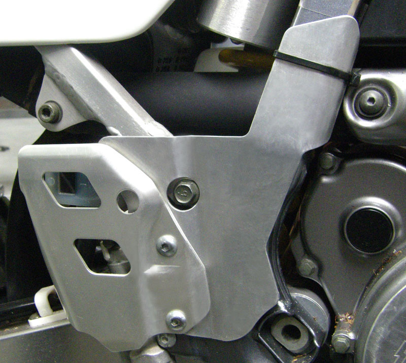 CUSTOM CNC MACHINED Case guard for DRZ400 