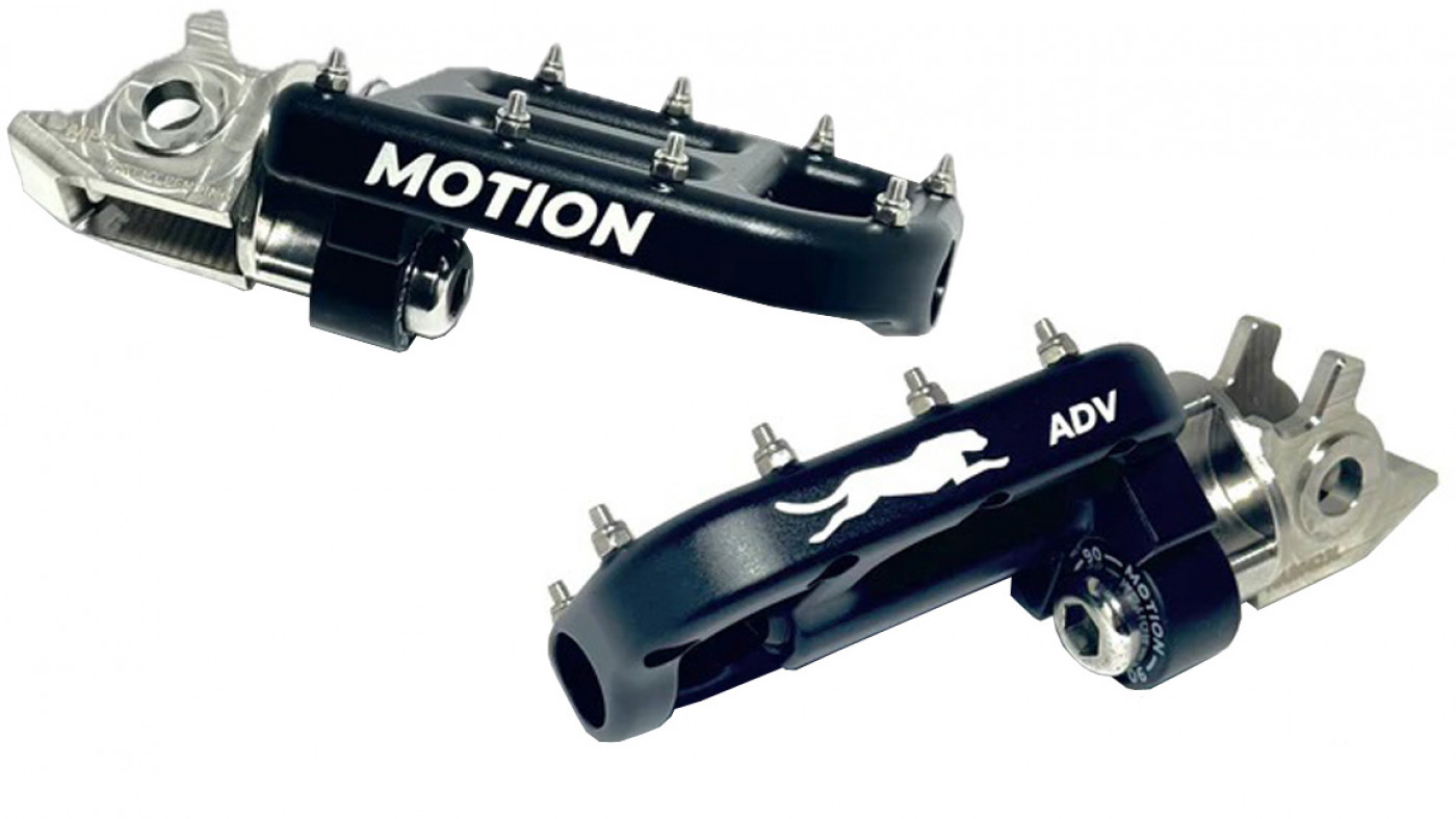 Motion foot pegs